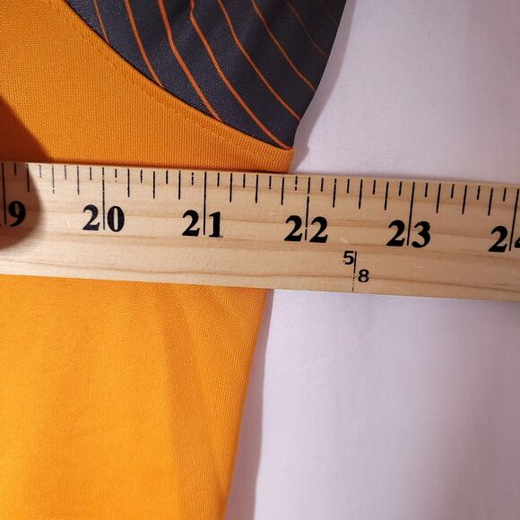 Nike Tennessee Volunteers Polo Shirt Mens Large Orange, Gray Dri Fit - Picture 7 of 11